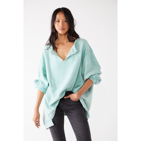 Free people with the band sweatshirt Clearance